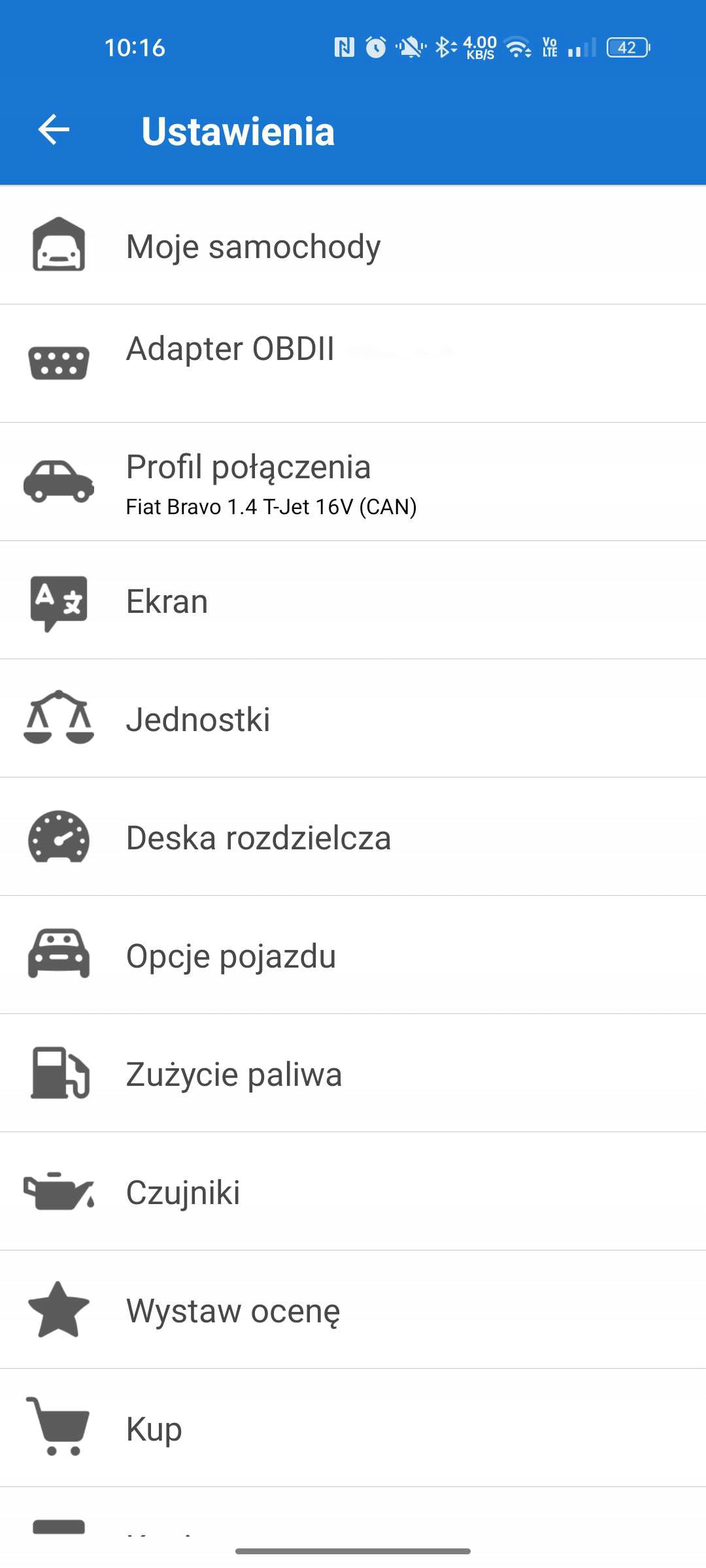 Автодиагностика OBD2 ELM327 Bluetooth 4.0 BLOW