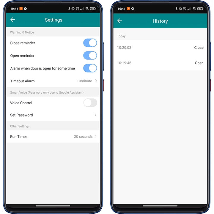 Смарт WiFi Контролер за Гаражна Врата и Порта Tuya Smart