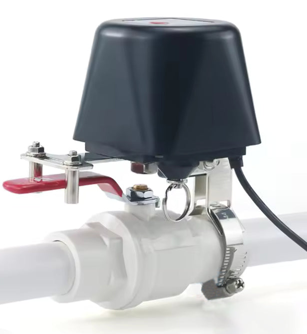 WiFi задвижка за кран вода/газ – Tuya Smart + захранване