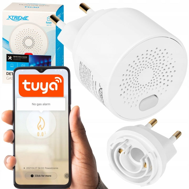 Tuya Смарт WiFi Детектор за Газ Метан Пропан Бутан