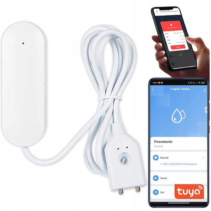WiFi детектор за наводнение, сензор за теч Tuya