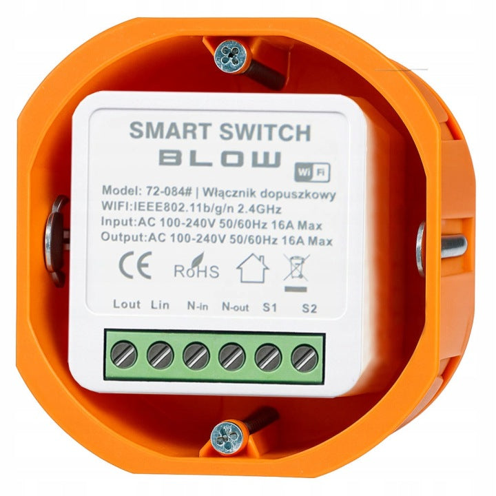 Мини WiFi Смарт Реле 16A за Осветление Tuya Smart Life
