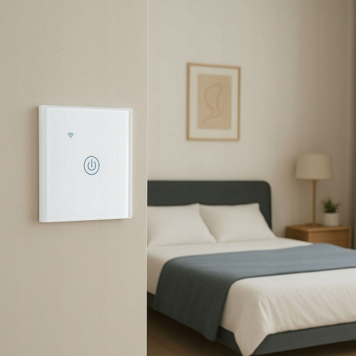 Смарт WiFi Стъклен Ключ за Осветление Tuya Smart Life